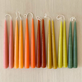 Beeswax Taper Candles