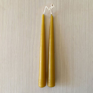 Beeswax Taper Candles