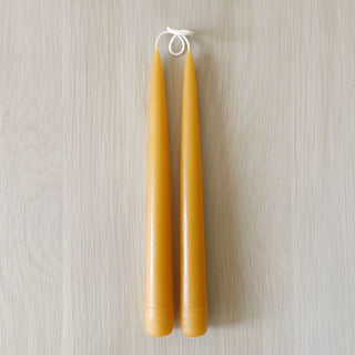 Beeswax Taper Candles