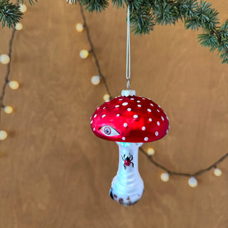 Surreal Mushroom Ornament