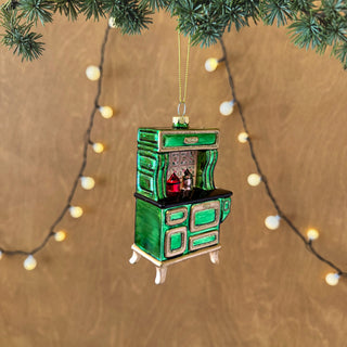 Cottage Stove Ornament