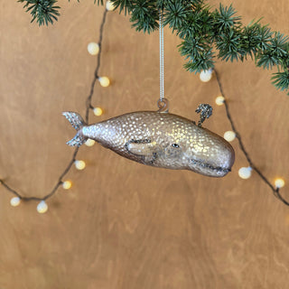 Victorian Whale Ornament